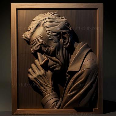 3D model Ben Aronson American artist (STL)